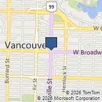 Map Vancouver, BC V7X1S8, Canada