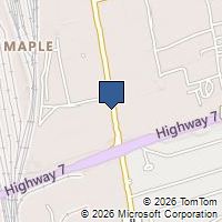 Map Vaughan, ON L4K4G7, Canada