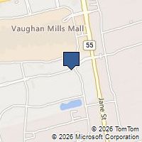 Map Vaughan, ON L4K5W9, Canada
