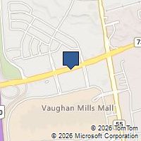 Map Vaughan, ON L4K5Y6, Canada