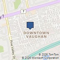 Map Vaughan, ON L4L5V9, Canada