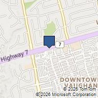 Map Vaughan, ON L4L5W6, Canada