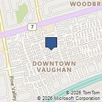 Map Vaughan, ON L4L5Y6, Canada