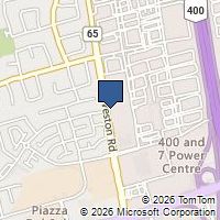 Map Vaughan, ON L4L9C8, Canada