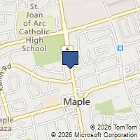Map Vaughan, ON L6A1G3, Canada