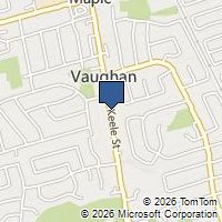 Map Vaughan, ON L6A3Y5, Canada
