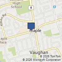 Map Vaughan, ON L6A3Y7, Canada
