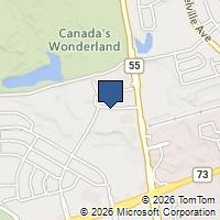 Map Vaughan, ON L6A4E1, Canada