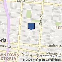 Map Victoria, BC V8T1C6, Canada