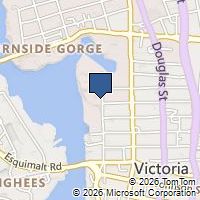 Map Victoria, BC V8T4R4, Canada