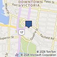 Map Victoria, BC V8V5B1, Canada