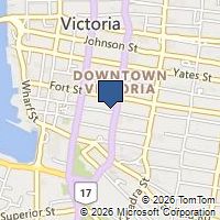 Map Victoria, BC V8W1E1, Canada