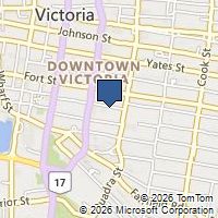 Map Victoria, BC V8W1E5, Canada