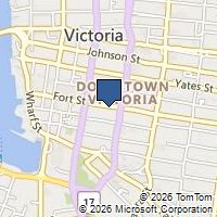 Map Victoria, BC V8W1G9, Canada