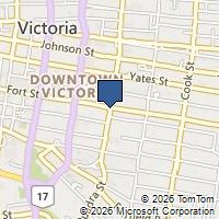 Map Victoria, BC V8W1H7, Canada