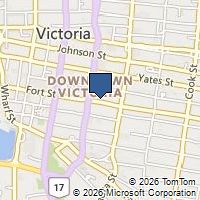 Map Victoria, BC V8W1H8, Canada