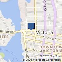 Map Victoria, BC V8W1N5, Canada