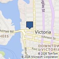 Map Victoria, BC V8W1N6, Canada