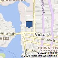 Map Victoria, BC V8W1R3, Canada