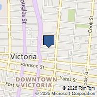 Map Victoria, BC V8W1R9, Canada