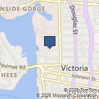 Map Victoria, BC V8W1S6, Canada