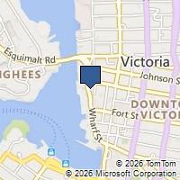 Map Victoria, BC V8W1T9, Canada