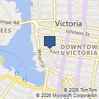 Map Victoria, BC V8W1Y2, Canada