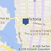 Map Victoria, BC V8W1Y8, Canada