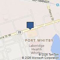 Map Whitby, ON L1N0E4, Canada