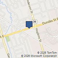 Map Whitby, ON L1N2K4, Canada