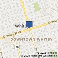 Map Whitby, ON L1N2L9, Canada