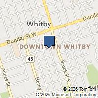 Map Whitby, ON L1N4P8, Canada