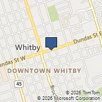 Map Whitby, ON L1N7H8, Canada