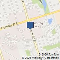 Map Whitby, ON L1N7T2, Canada