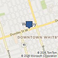 Map Whitby, ON L1N8M7, Canada