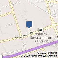 Map Whitby, ON L1N8Y3, Canada