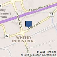 Map Whitby, ON L1N9L4, Canada