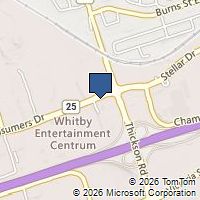 Map Whitby, ON L1N9S2, Canada