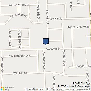 6340 SW 163rd Pl Miami, FL MLS# A11975122