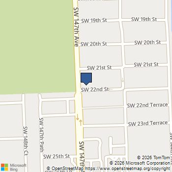 14675 SW 22nd St 14675 Miami, FL MLS# A12020076