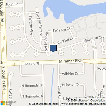 2401 SW 87th Ter 2401 Miramar, FL MLS# A12115794