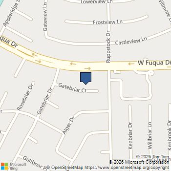 7422 Gatebriar Court Houston, TX MLS# 55692122