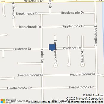 14002 Santa Teresa Road Houston, TX MLS# 55891315