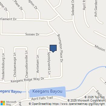 8411 Spotslyvania Lane Houston, TX MLS# 51751927