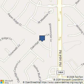 17811 Oakridge Canyon Lane Richmond, TX MLS# 45574189