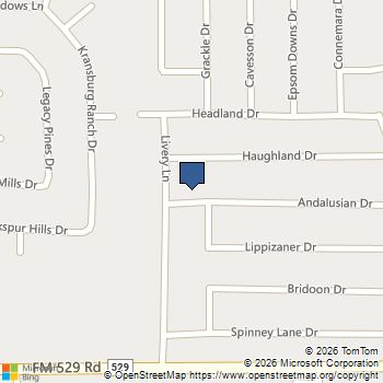 18726 Andalusian Drive Cypress, TX MLS# 9771833