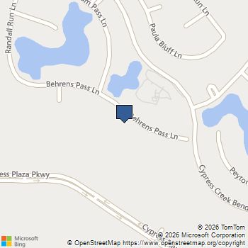 20615 Behrens Pass Lane Cypress, TX MLS# 17267020