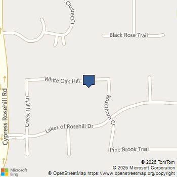 17723 White Oak Hill Cypress, TX MLS# 38490863
