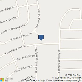 5519 Creekstone Rise Lane Spring, TX MLS# 59038428