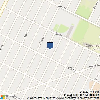 756 G Ave. Coronado, CA MLS# 260002511SD